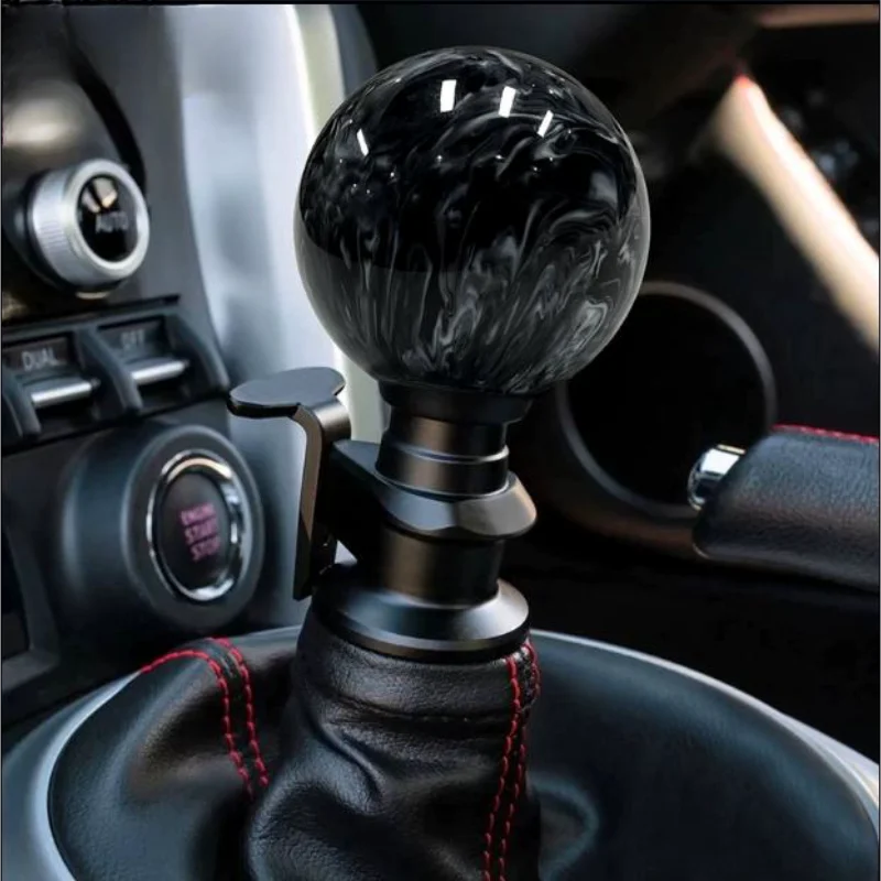 JDM Modified shift head Personality round handball shift head Manual shift hanging lever Shift head universal shift lever