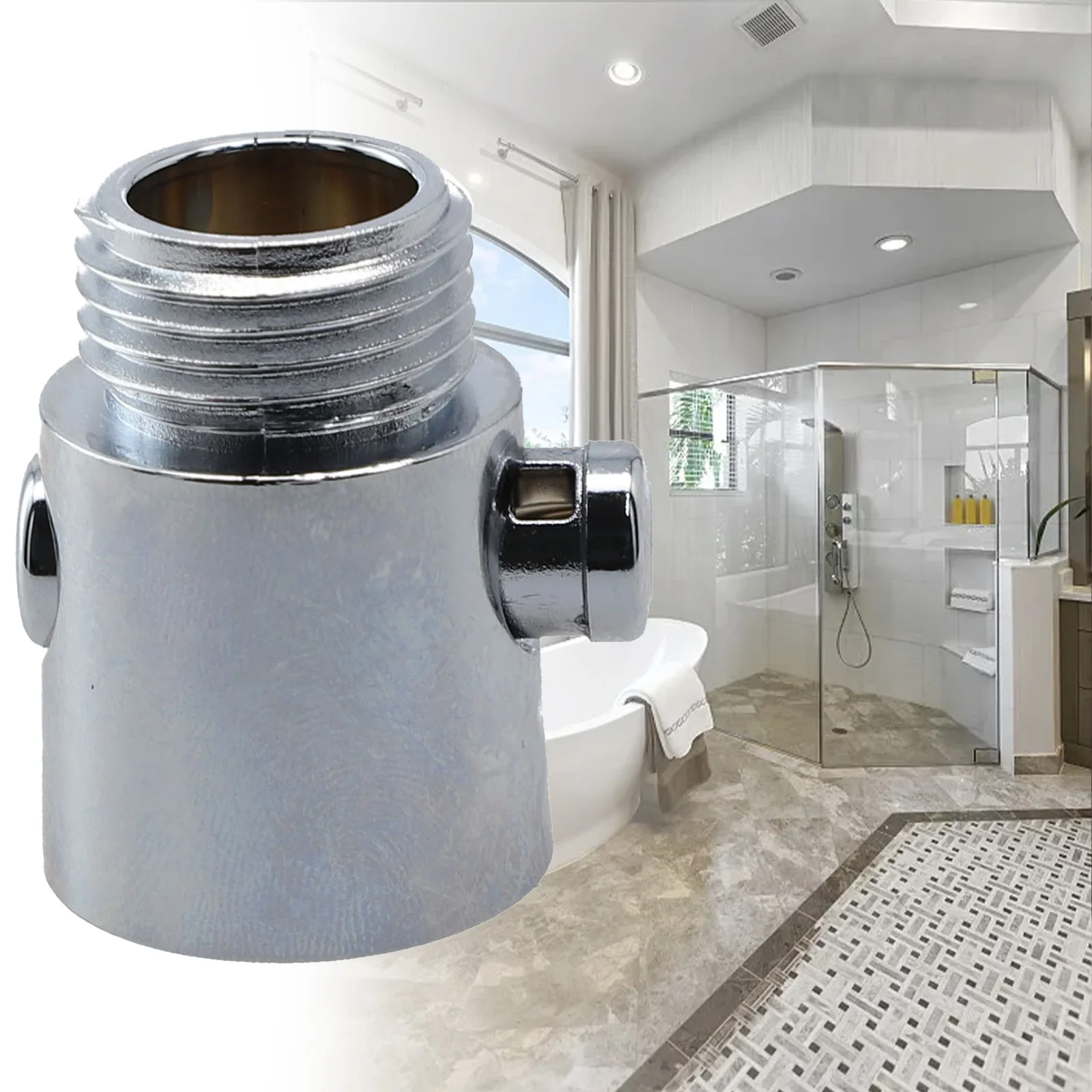Shut-off Valve Flow Stop Valve One-button Pause Plumbing Shower Head Water Controller Fixtures Shower Accessories