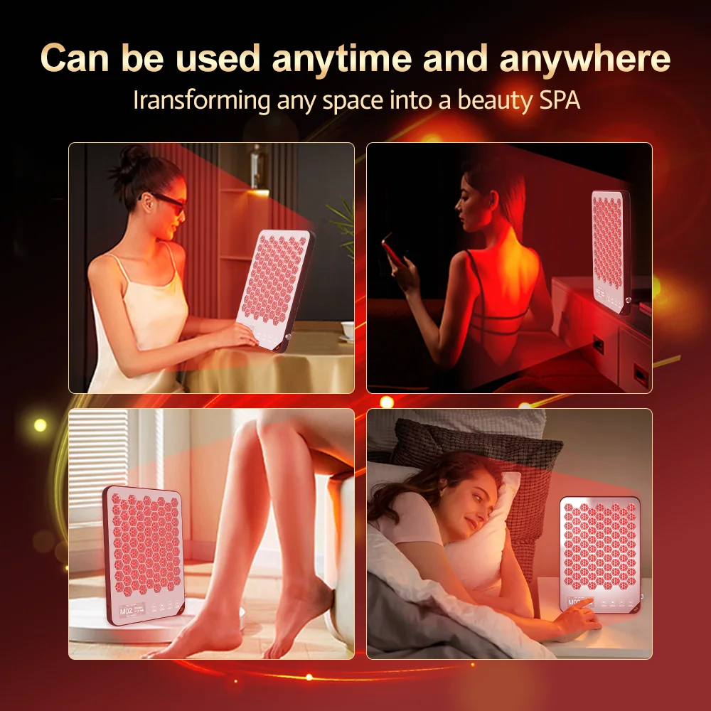 Smart Library 2025 New Trending 60X60 Pain Relief Desktop  Treatment Photon PDT Nasal LED For  Care Lighting Panel