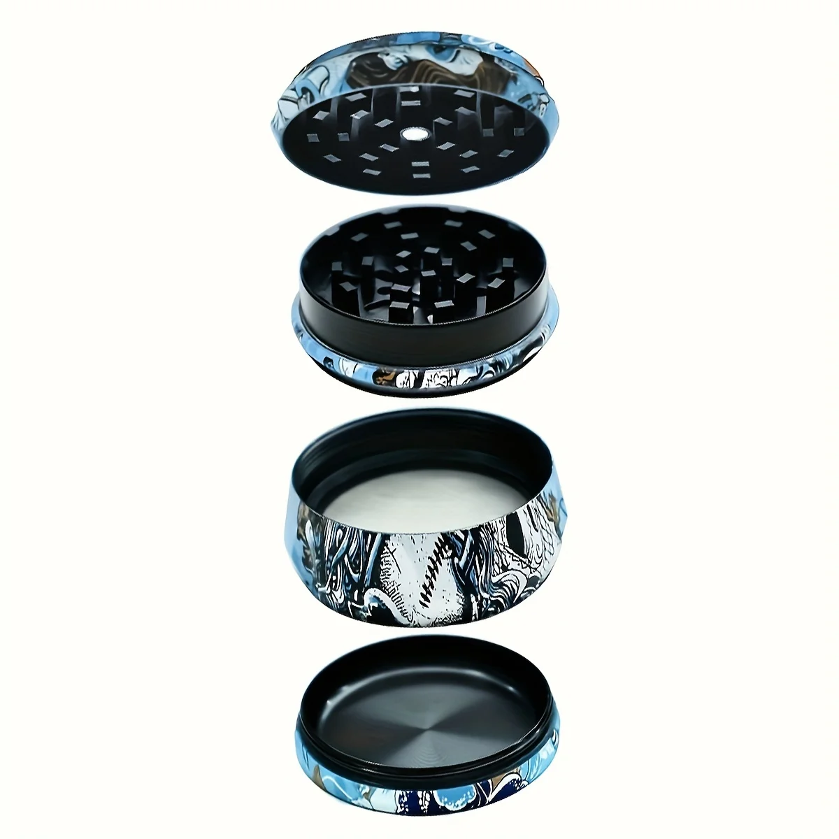 2.5 inch drum shaped water to spice grinder Great gift cigarette grinder