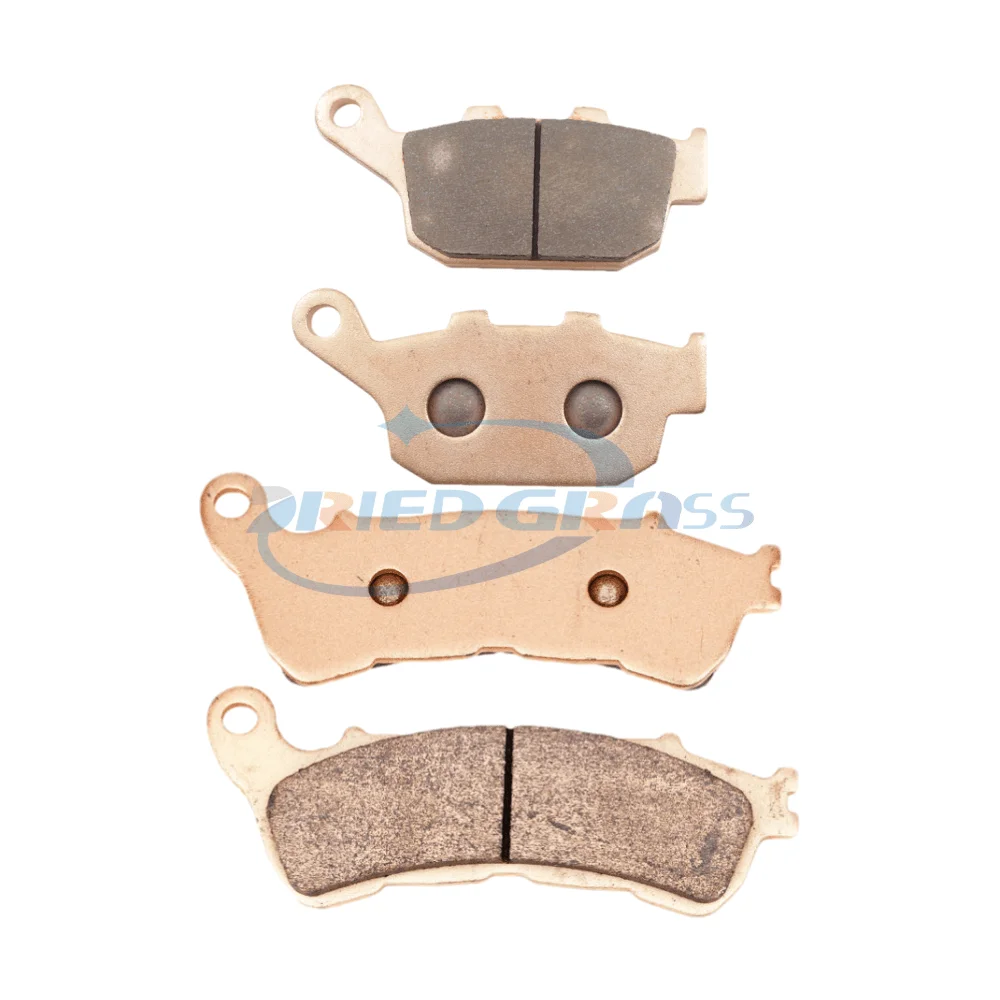 

Motorcycle Front and Rear Sintered Metal Brake Pad Set for Honda CBR250 CBR250R CBR 250 R ABS (Nissin cal) 2011 - 2013