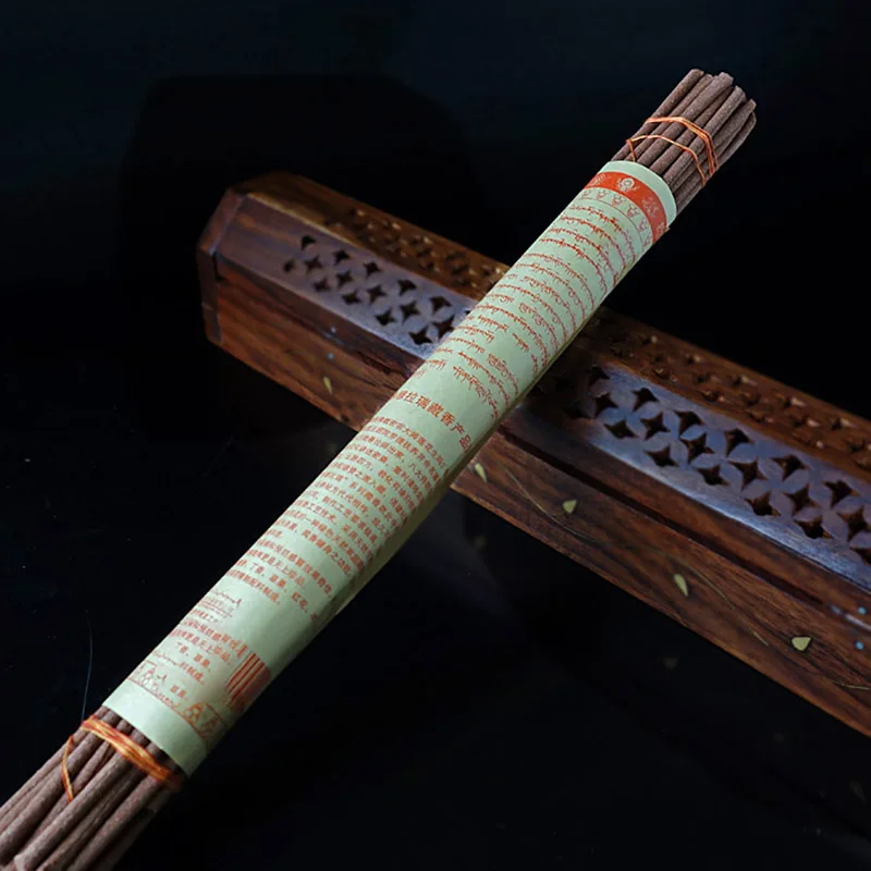 Tibetan Incense Made from 25 kinds of Tibet Herbal Spices Natural Handmade Buddhist Meditation Healing Home Fragrance