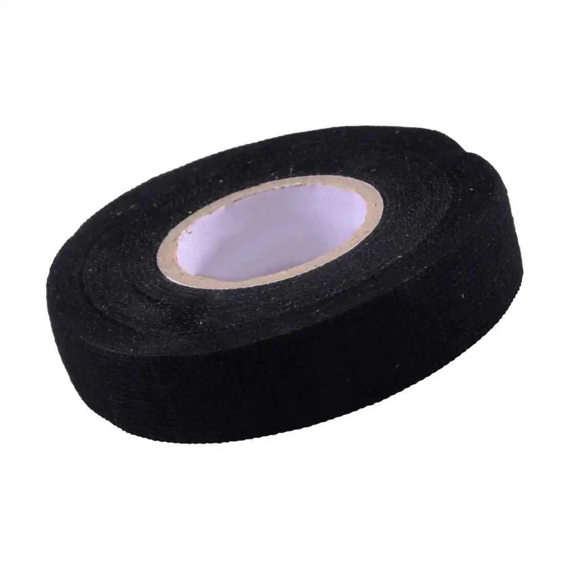 2 Rolls Car Cloth Electrical Tape Self-Adhesive Flame-Retardant Tape Wire Cable Loom Harness Tape 15m*19mm Auto Truck New