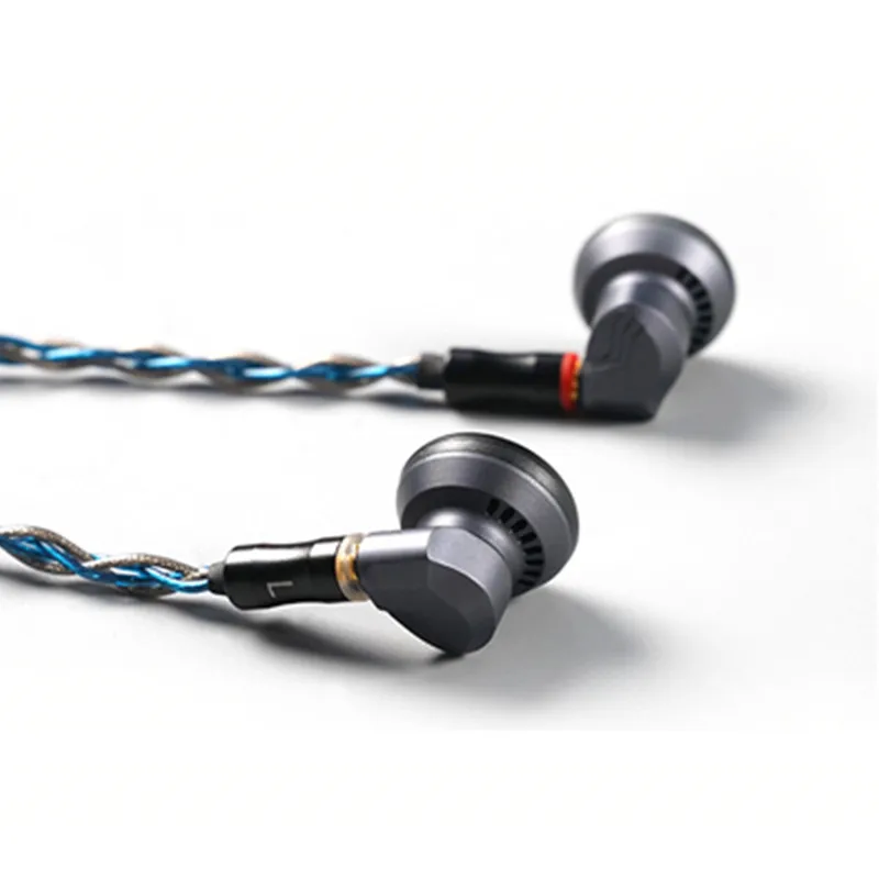 Yincrow RW3000 Earphone HIFI Monitor Headsets 15mm Dynamic Drive Bass DJ Earbud IEM 3.5MM\4.4MM\2.5MM Cable RW-1000 RW-2000