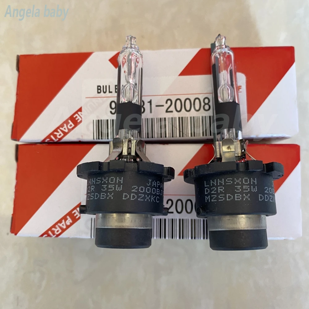 Set Of 2 Pieces New D2R 35W Xenon HID Headlamp Bulb For Nissa-n Lexu-s LS430 OEM 90981-20008