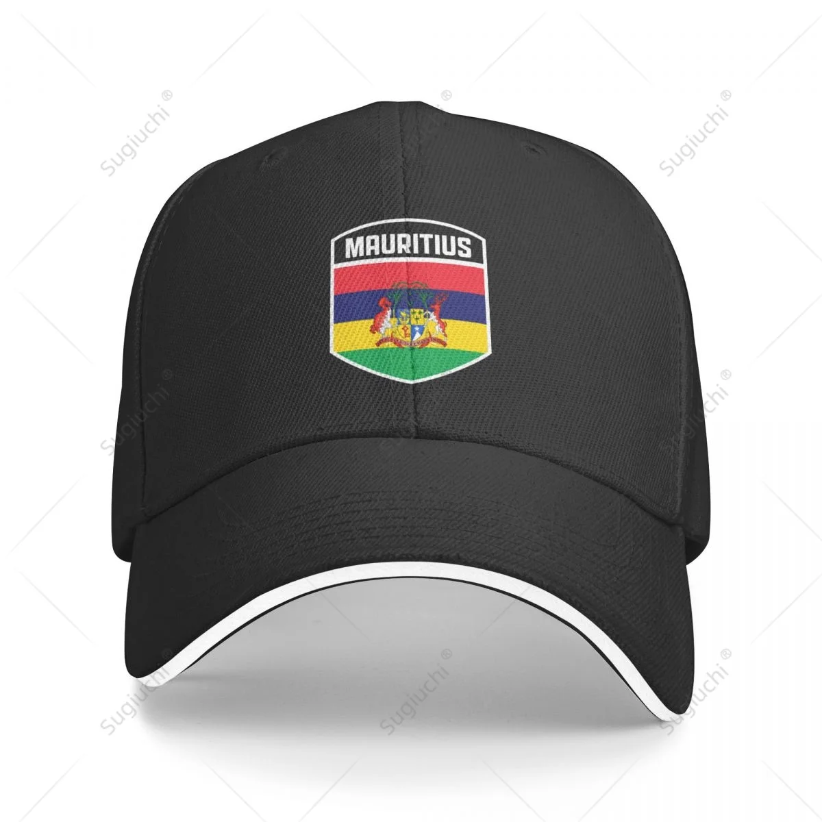 Multifunction Mauritius Flag Shield Sandwich Baseball Cap Men Sports Casual Caps Golf Hat Fishing Outdoors