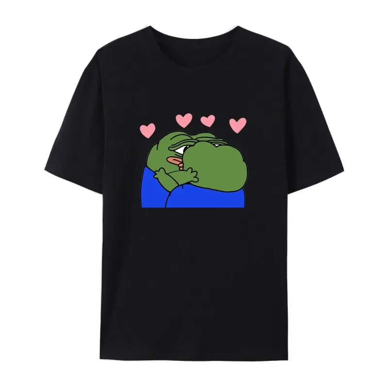 Kawaii Fact Pepe Funny Anime Graphic T Shirts for Woman Cute Cartoon Two-dimensional Harajuku Tees Tops Y2k Tops Casuales