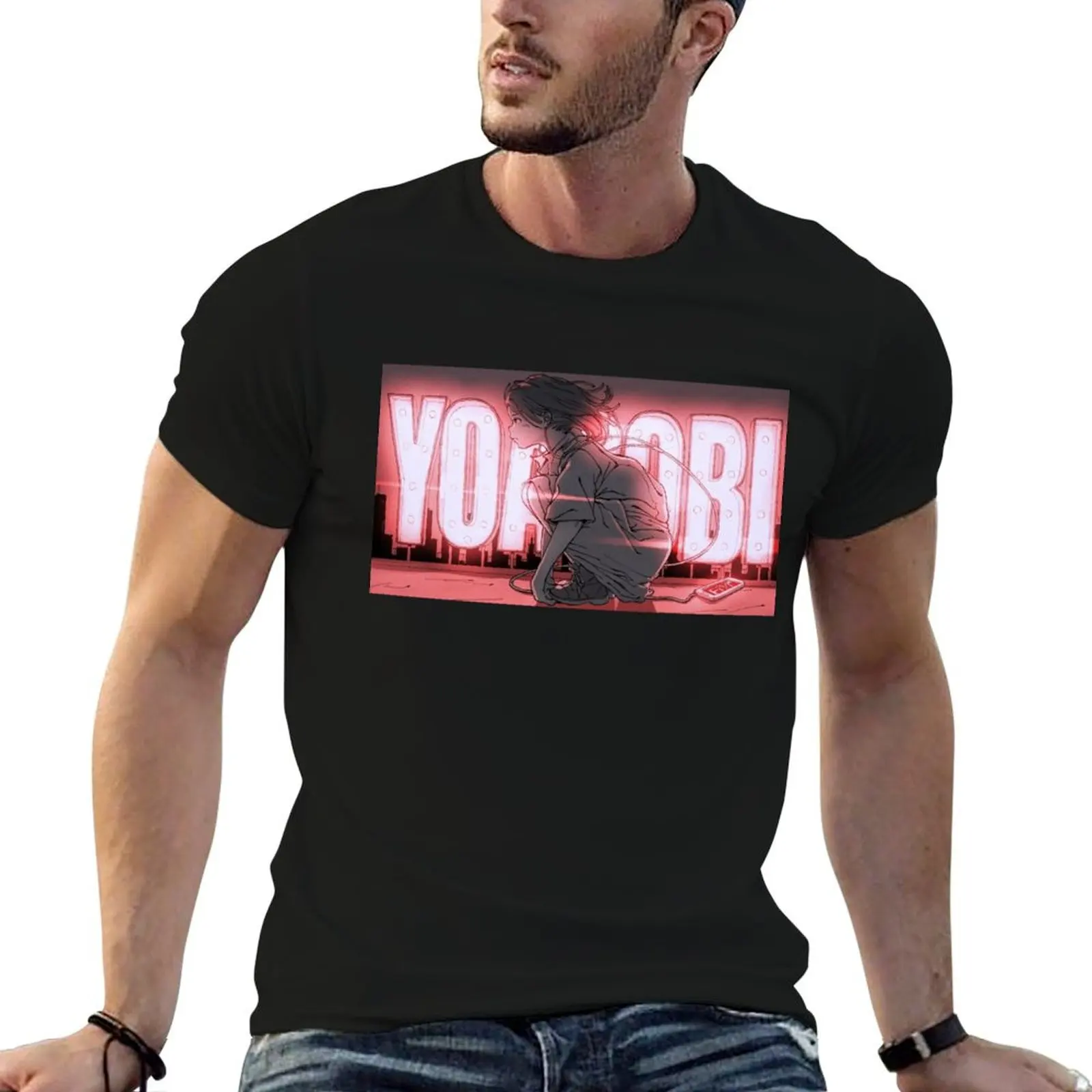 Yoasobi T-Shirt Short sleeve tee shirts graphic tees vintage clothing for men