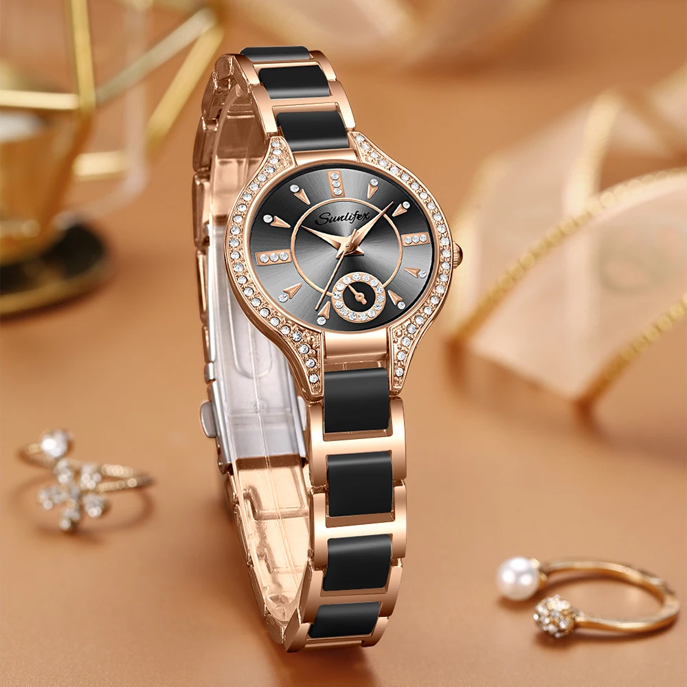 Sunlifex Latest Women's Watches 8010 Fashion Casual Watch