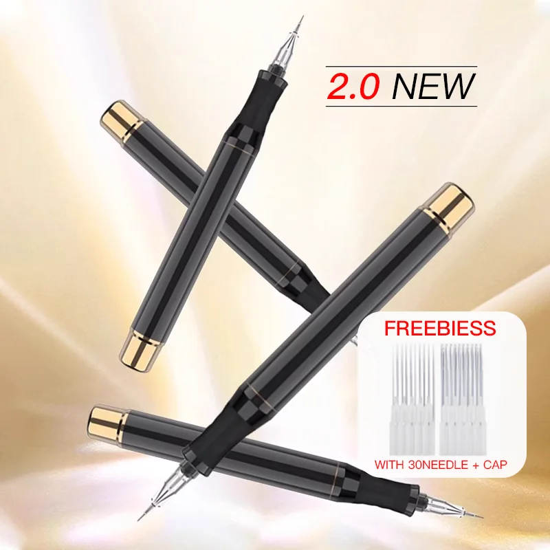 

Famisoo P1 15000RPM Professional Tattoo Machine Permanent Makeup Machine for Eyebrows Lips Tattoo Pen Machine Kit with 30 Needle