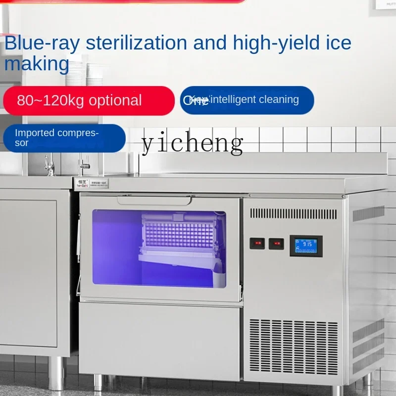 Ice Maker Commercial Bar Integrated Small Cube Ice Bar KTV Ice Cube Making Machinec28