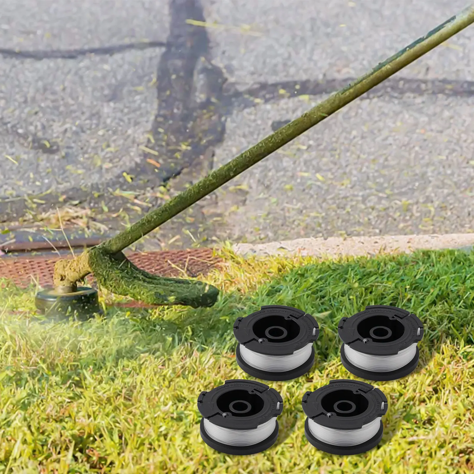 Nylon Line Spools Designed To Fit For Black And Decker Trimmers GL230 GL340 GL425 GL530 4 Reels Pre Wound
