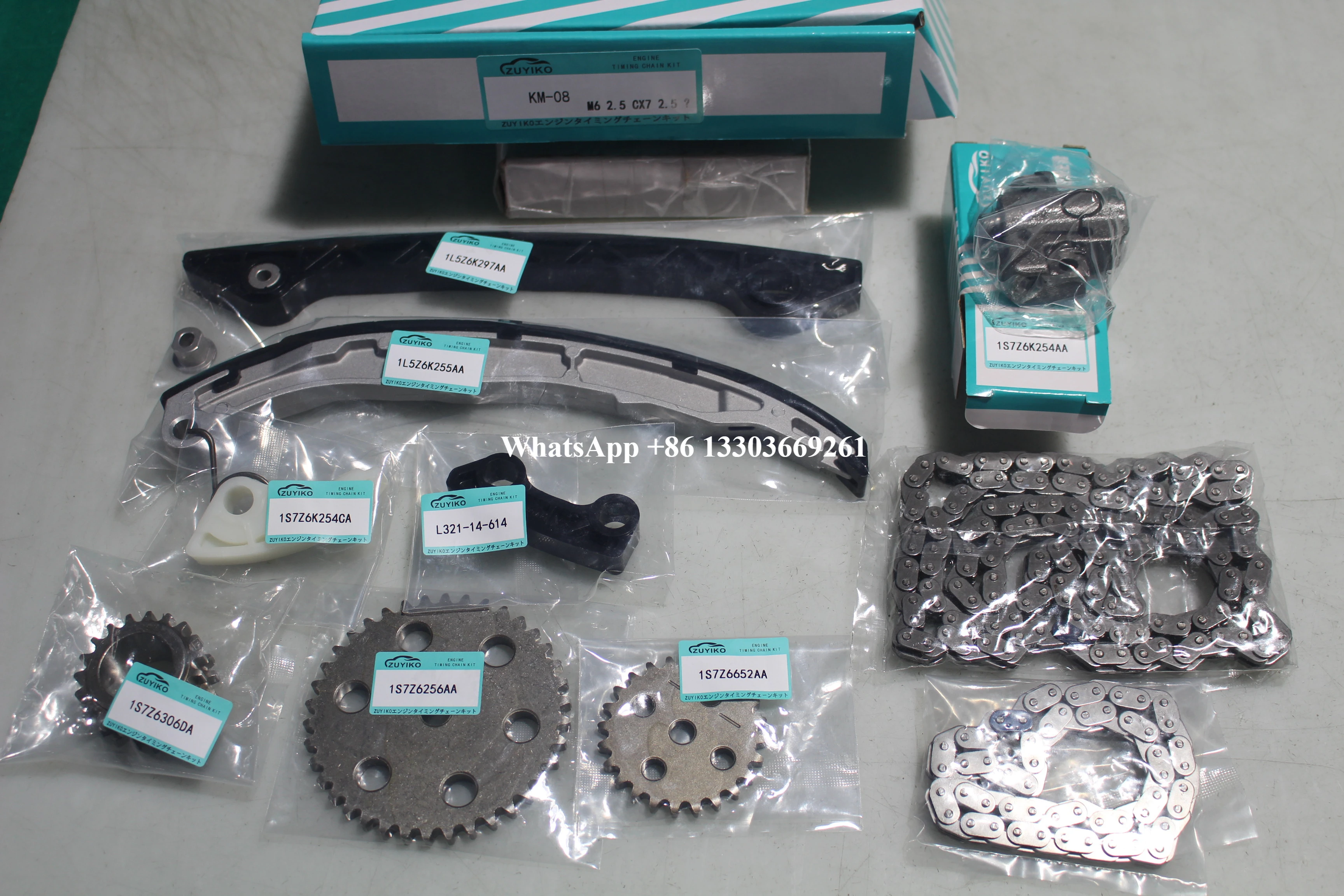 

M6 M3 CX7 TIMING CHAIN KIT FOR MAZDA m6 m3 cx7 engine timing chain set LF01-14-151 KM-08