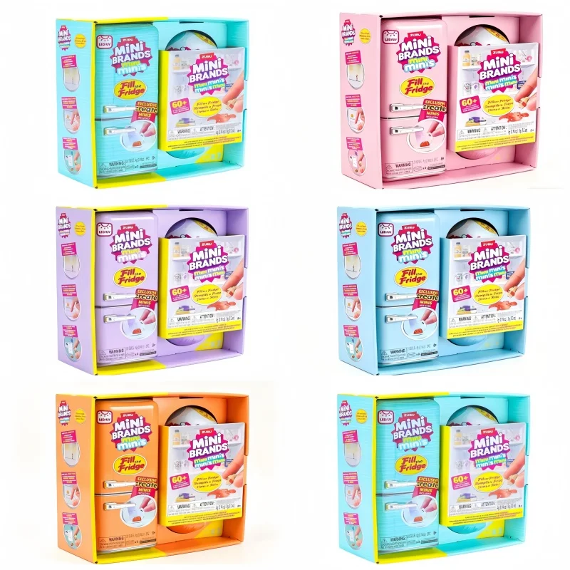 

2026 New ZURU Mini Brand Surprise Refrigerator Ball Mysterious Toy Decoration Model Blind Box Suitable for Birthday Gifts