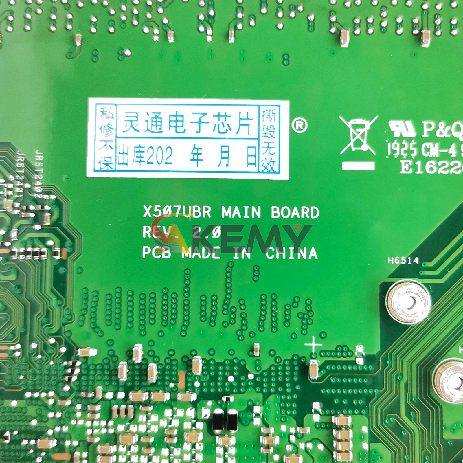 X507UBR Laptop Motherboard Für ASUS X507UAR X507U R507U X507UF X507UFR A507U X507UA F507U Y5000U X507UB Mainboard I3 I5 I7 CPU