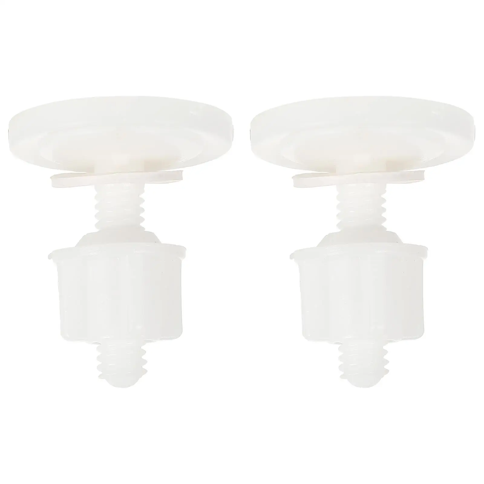 

Seat Screws Toilet Cover Maintenance Accessories Universal Hinge Bolts Kit White