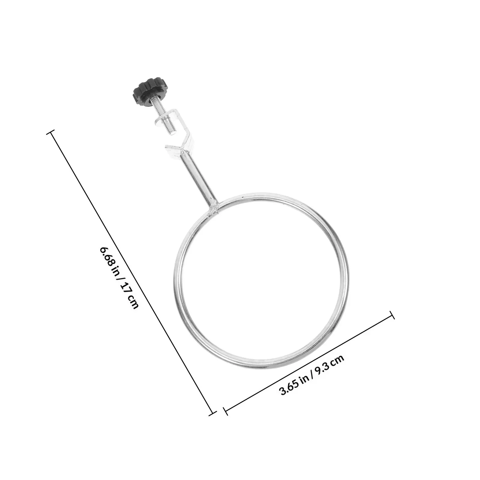 Heavy-Duty Chemistry Lab Stand Set with Adjustable Iron Ring Clamp for Test Tubes Flasks Funnel Retort Stands Laboratory view 5