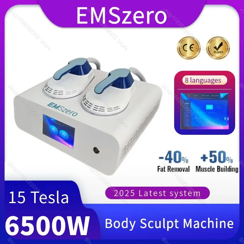

15 Tesla 6500W EMSzero NEO Machine EMS Body Slim Muscle Stimulation Lose Weight Ultra Sculpt Therapy Hiemt RF