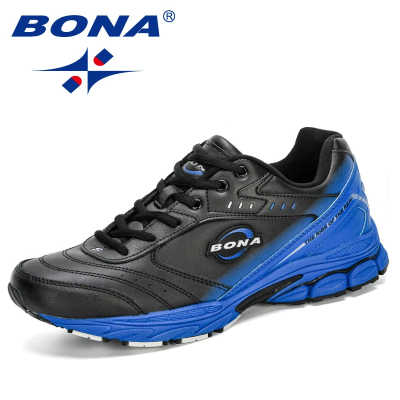 BONA New Style Men Running Shoes Typical Sport Shoes Outdoor Walking Shoes Men Sneakers Comfortable Women Sport Running Shoes