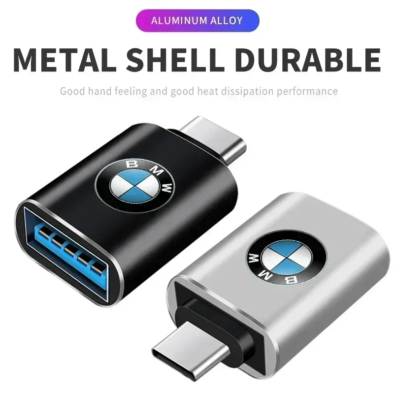 سيارة نوع C إلى USB 3.0 واجهة محول صغير محول الشحن لسيارات bmw e46 e39 e90 e60 e30 f10 f11 f20 f30 g20 g30 x1 x3 x5 z4