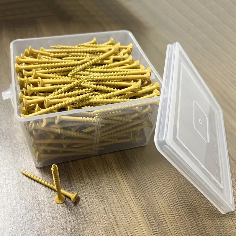 

Wood screws Deck screws 3 inches, plum screws construction fence screws, 360 Deckmate wood exterior screws, rust-proof,