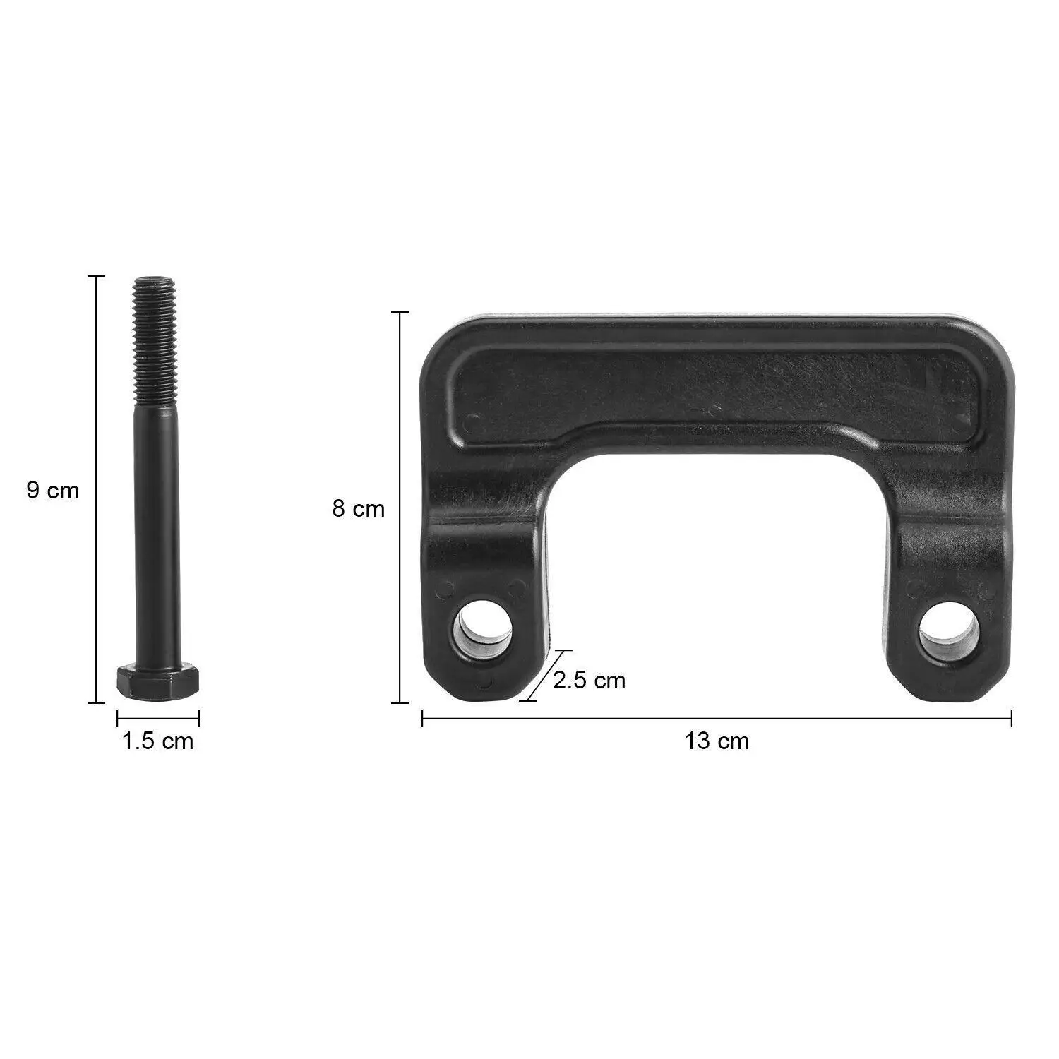 843030103484 طقم أدوات فواصل الرفع الأمامي 2 بوصة لـ 2007-2020 تشيفي سوبربان سيلفرادو جي إم سي يوكون 1500 2WD 4WD #2