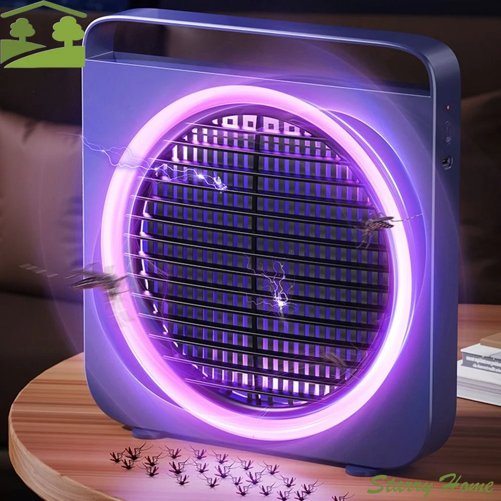 2400v高電圧電気蚊取り器uvライト静音ショック蚊取りライト安全usb充電式電気ハエ取りライト