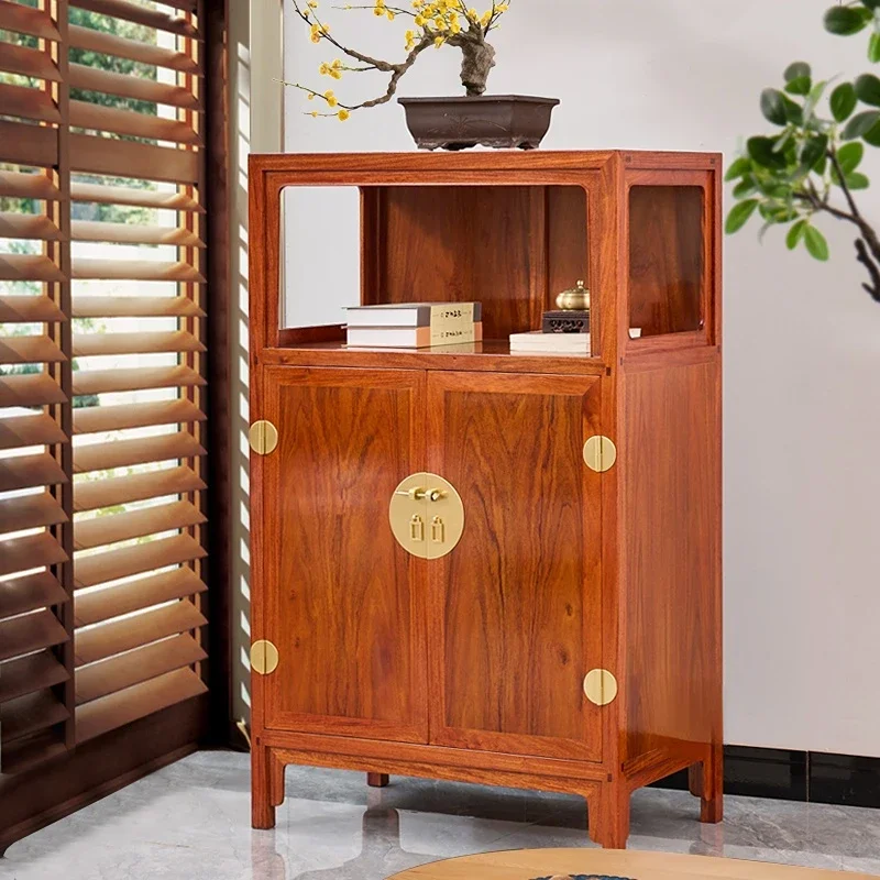 Rosewood Corner Cabinet Rosewood Storage Cabinet Chinese Locker Pterocarpus Macrocarpus Bright Grid Cabinet