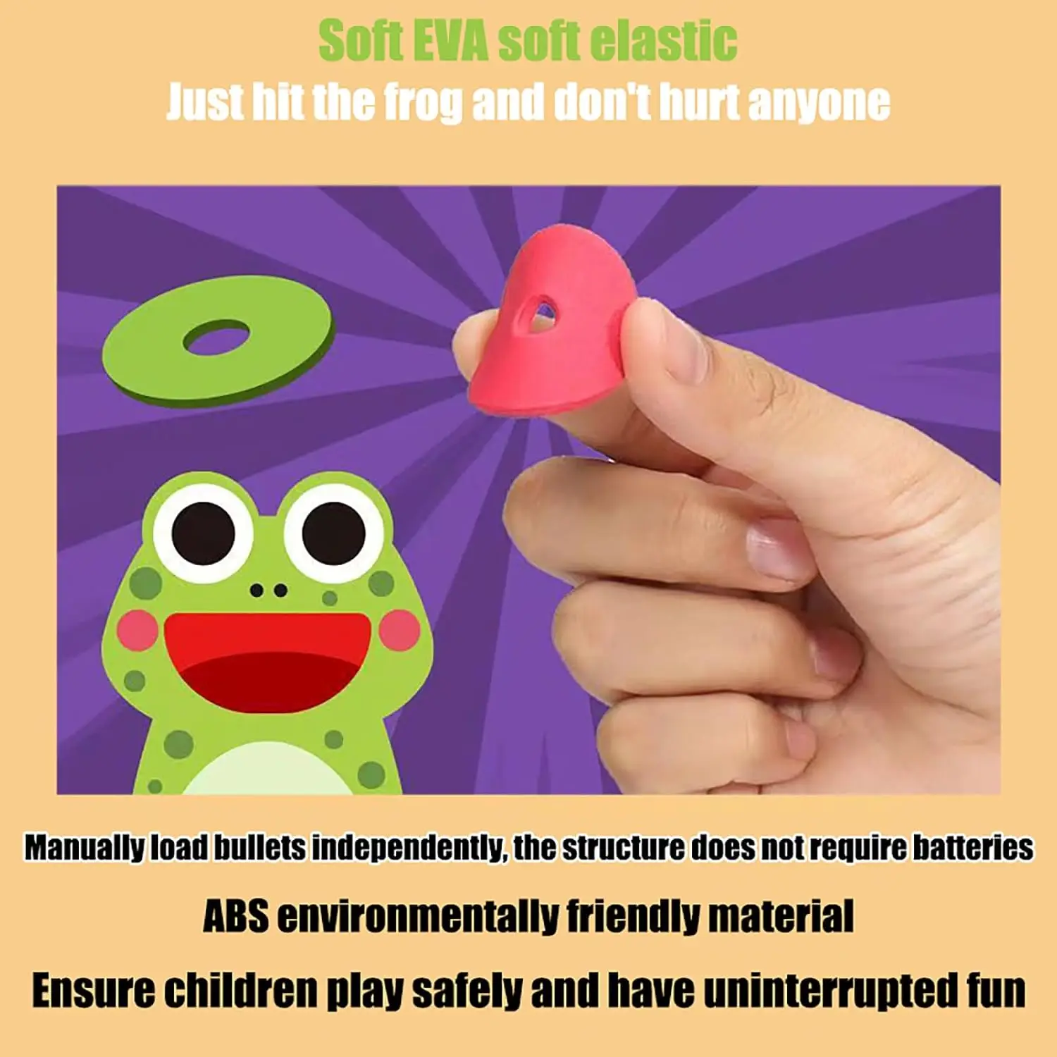 어린이 야외 게임 폼 디스크 건 장난감 플라잉 디스크 슈팅 런처 건 더블 부모-자녀 상호 작용 어린이 장난감