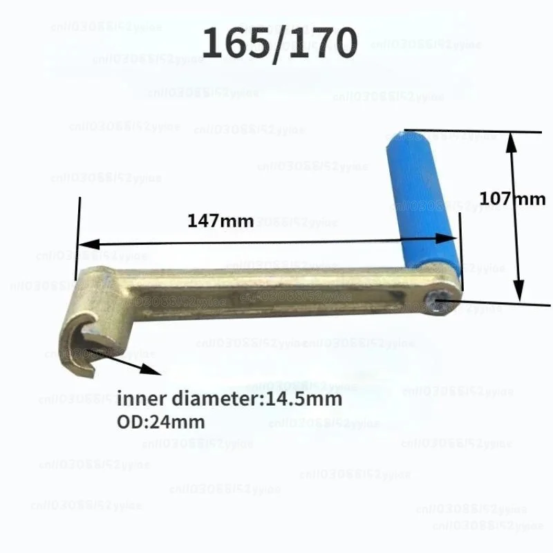 

One Manual Starting Model Handle for A Single-cylinder Diesel Engine with Water-cooling and Air-cooling Mechanism