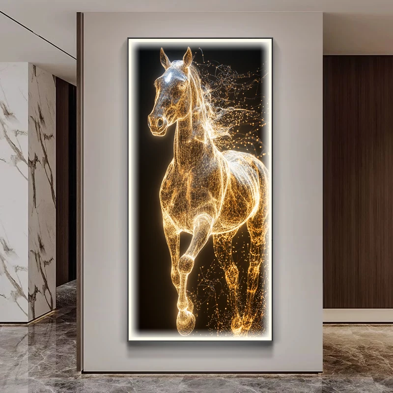 

Modern Wall Lamp Murals Entrance Decorations Lighting Paintings Staircase Atmospheric Hanging Paintings Corridor Wall Paintings