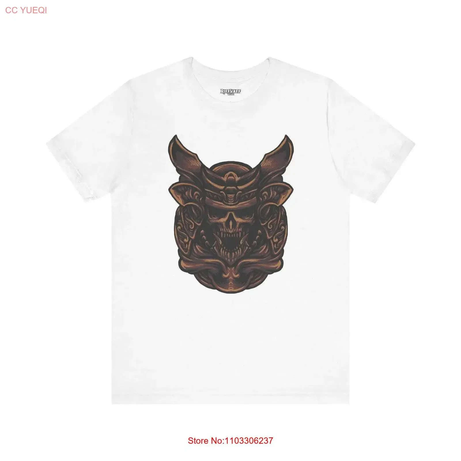 Riff Raff Wear Skull Camiseta Jersey vintage Lavado Elegante Transpirable Moda Suave Versátil Cómodo ropa de diseñador
