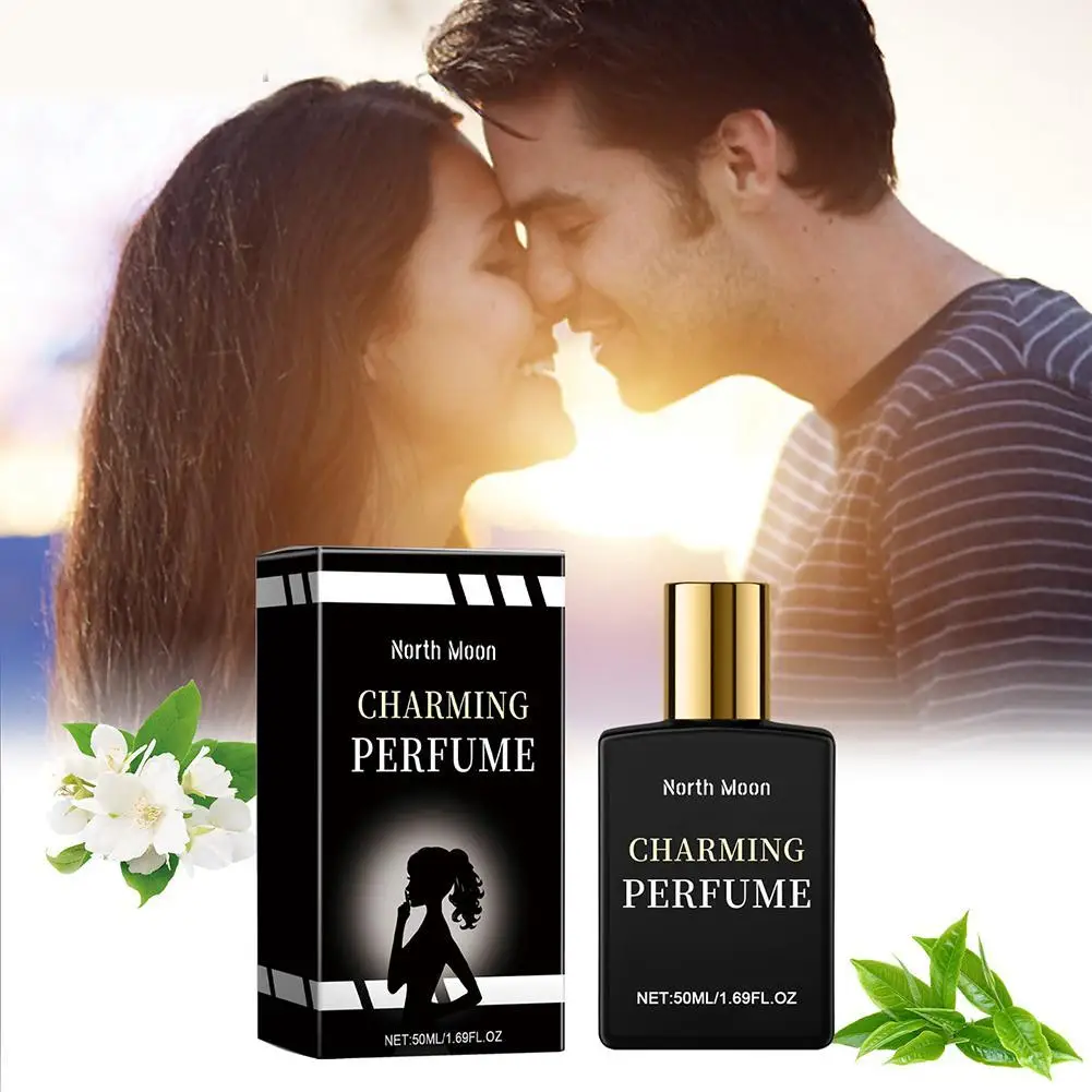 50ml Pheromone Perfume for Men and Women, Fragrance, Fresh and Natural Jasmine Flower Perfume Spray 1.69 oz