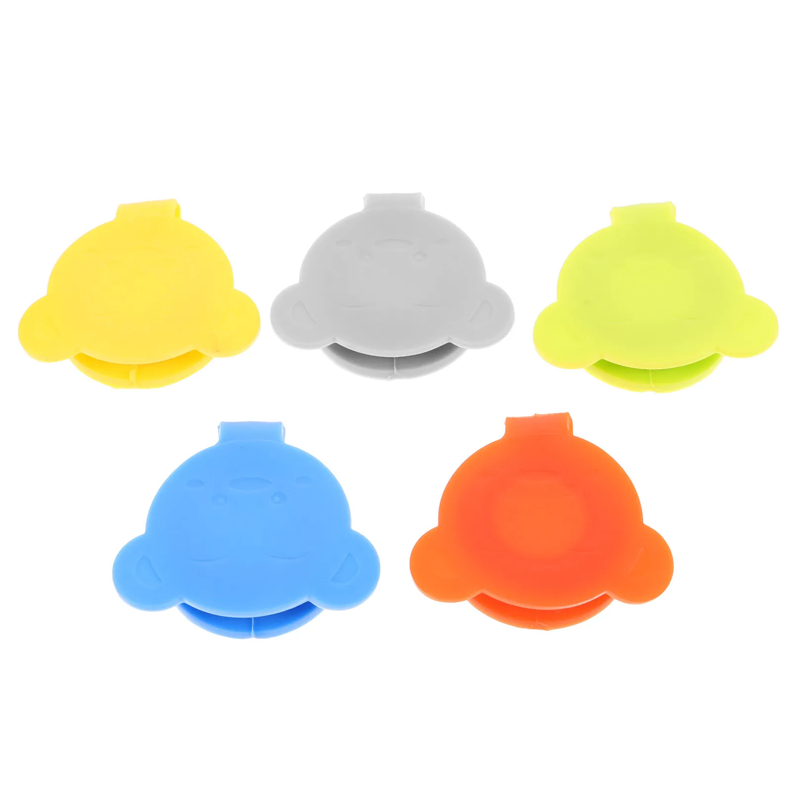 

5Pcs Friendly Silicone Bath Tub Drain Plug Stopper for Shower Bucket Easy Push Design Non Scratch Tub Protection