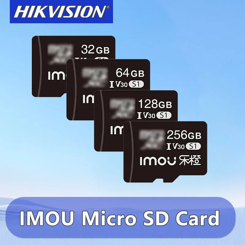 

Карта памяти Imou SD-карта сетевой камеры 32 ГБ 64 ГБ 128 ГБ 256 ГБ Карта MicroSDXC для камеры Dahua Imou Hikvision IP Wi-Fi