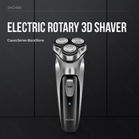 ENCHEN Blackstone Electrical Rotary Shaver for Men 3D Floating Blade Washable Type-C USB Rechargeable Shaving Beard Machine
