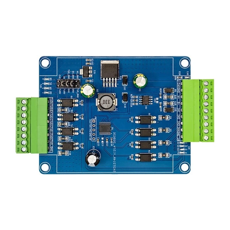 4-Channel Modbus RTU RS485 Digital I/O Module 4DI 4DO Switch Signal Acquisition Control Board DC7-24V RS485/TTL UART