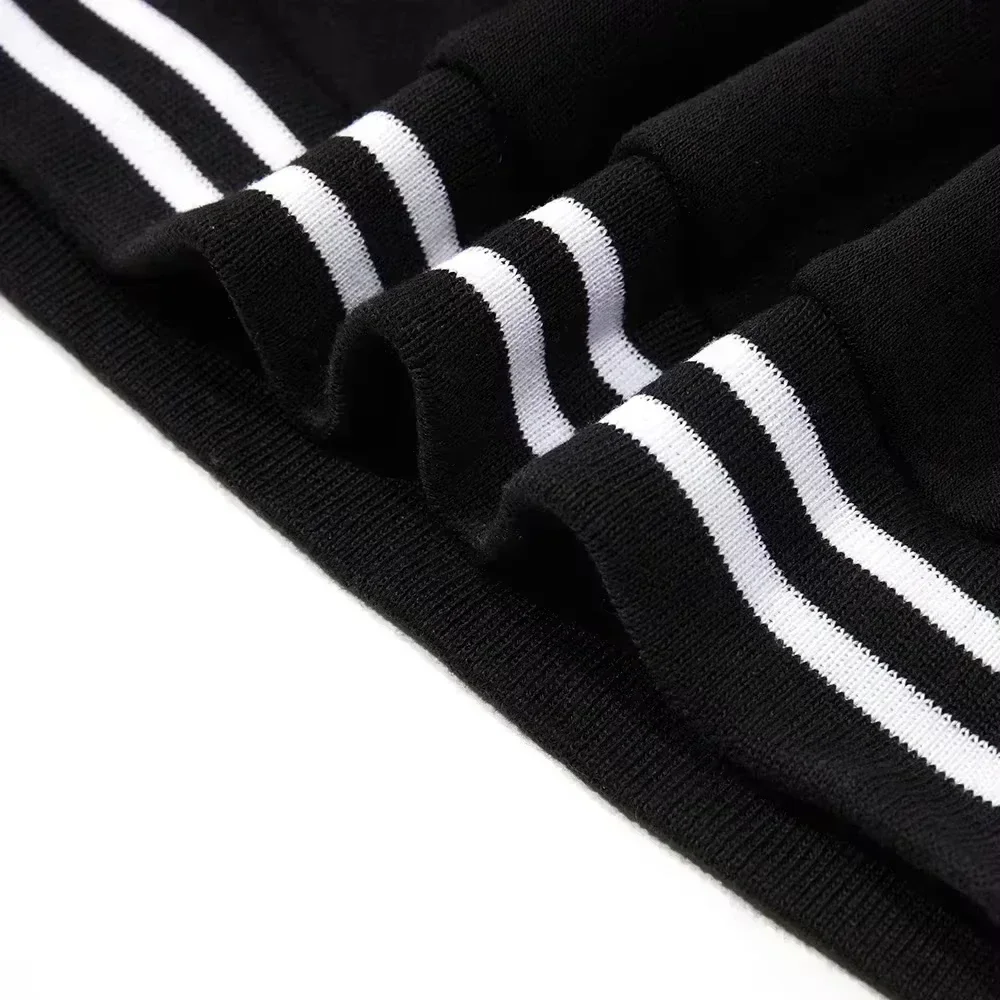 ديزني ميني القوس والأذن طباعة سترة الخريف والشتاء جديد الرجال والنساء الأزواج ريترو أزياء الشارع ارتداء