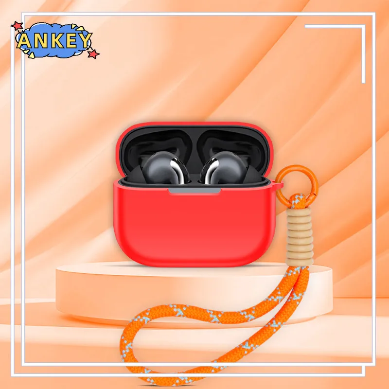 

Чехол для Edifier Lolli Pro 5, мягкий силиконовый защитный портативный ударопрочный корпус с карабином и ремешком