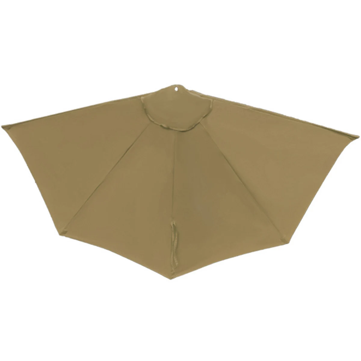 Couvercle supérieur de remplacement demi-parapluie pour terrasse, Protection Uv, parapluie de Table uniquement pour remplacer le tissu de pare-soleil auvent