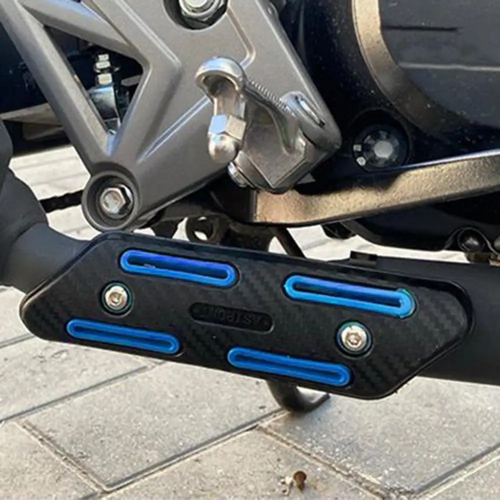 Sturdy Motorcycle Exhaust Heat Universal Motorcycle Exhaust Pipe Cover Heat Insulation Guard Protector Trim Anti-scalded