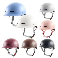 Adjustable Size Safety Adult Half Baseball Caps, Comfortable Mountain Road Cycling Accessories, Half Motorcycle Helmets for Men