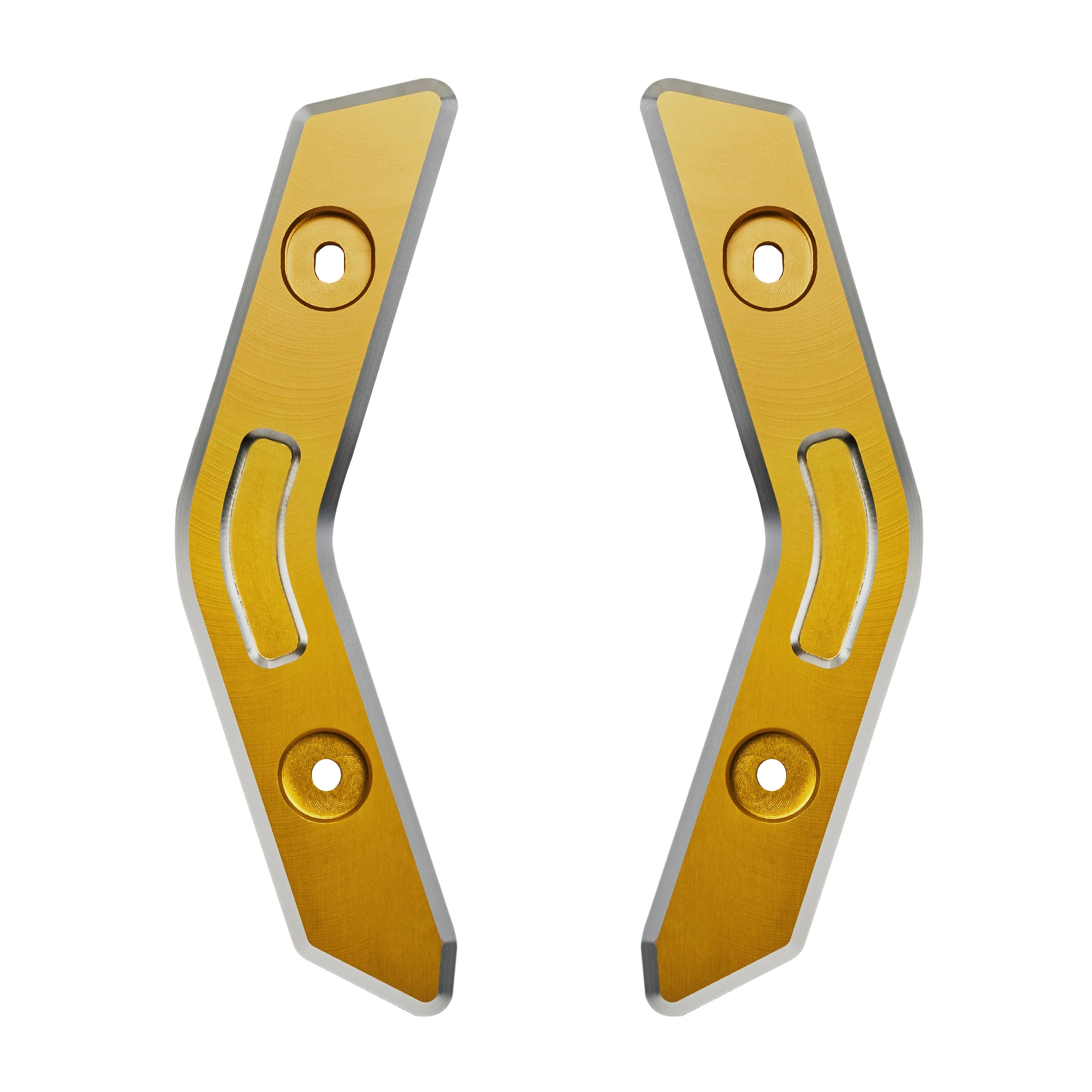 

F3 Gold Windshield Molding Decor Trim Kit Aluminum Windscreen Stabilizer Protector for Can Am Spyder F3-L/F3-T 2016-2025 Models