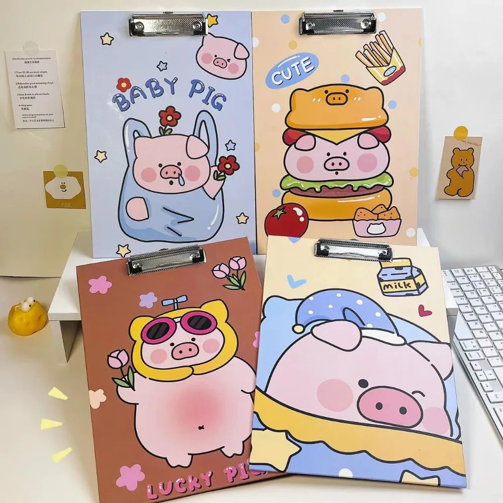 Multifunctional Writing Board File Folder Document Storage Box A4 Folders Book Pad Clamp Stationery 4 Style