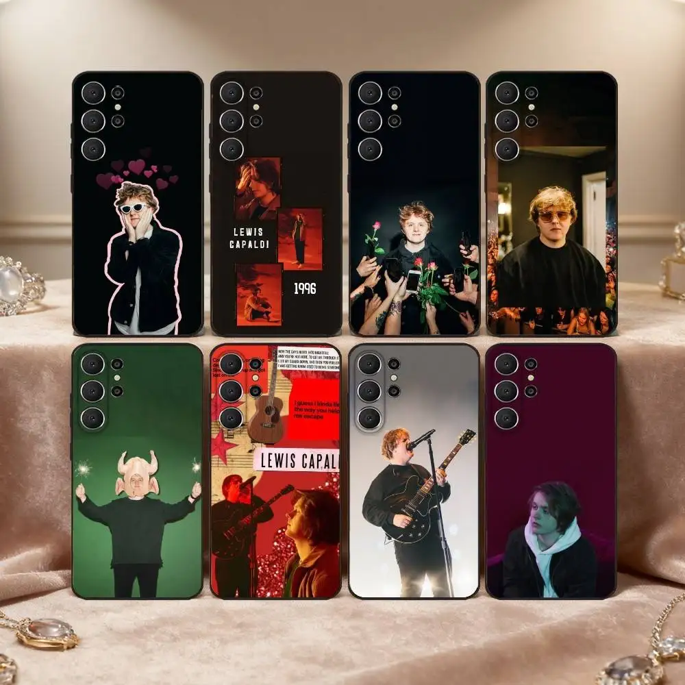 

L-Lewis C-Capaldi Survive Phone Case For Samsung S26,S25,24,23,22,30,21,10,9,Ultra,Plus,Lite,Black Soft Case