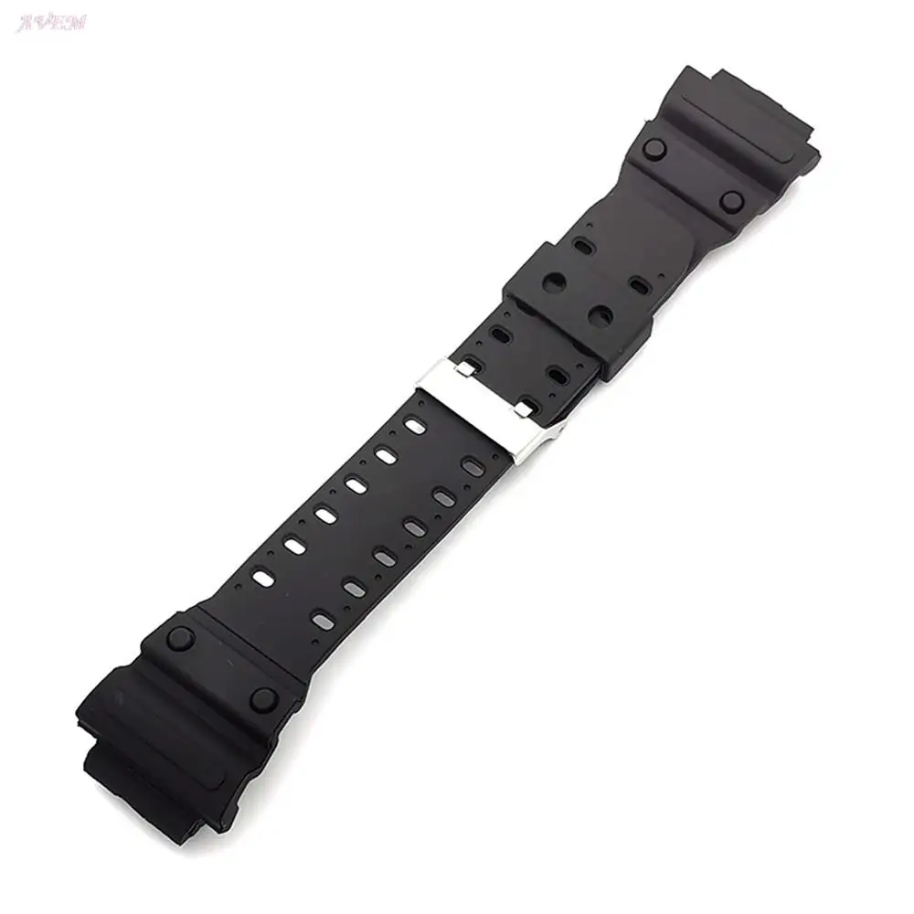 Correa de goma para reloj Casio G-SHOCK Gx-56slg-1dr para hombre, pulsera deportiva de plástico de silicona negra, resistente al agua, accesorios