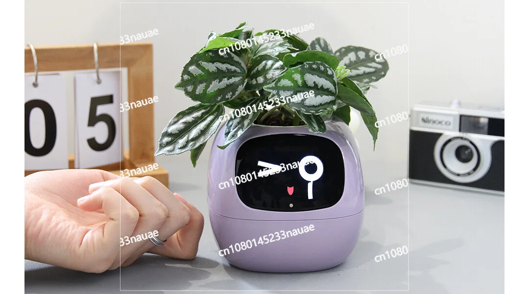 Plant Cute Pet Robot Electronic Pet Healing Table with AI Electronic Toy Creative Holiday Gift