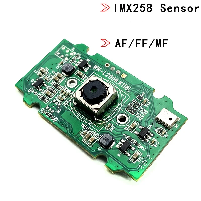 USB2.0 8MP 30fps HD 3264x2448 해상도 자동 초점 FF 카메라 모듈 IMX258 센서 75 ° / 125 ° USB 카메라 모듈