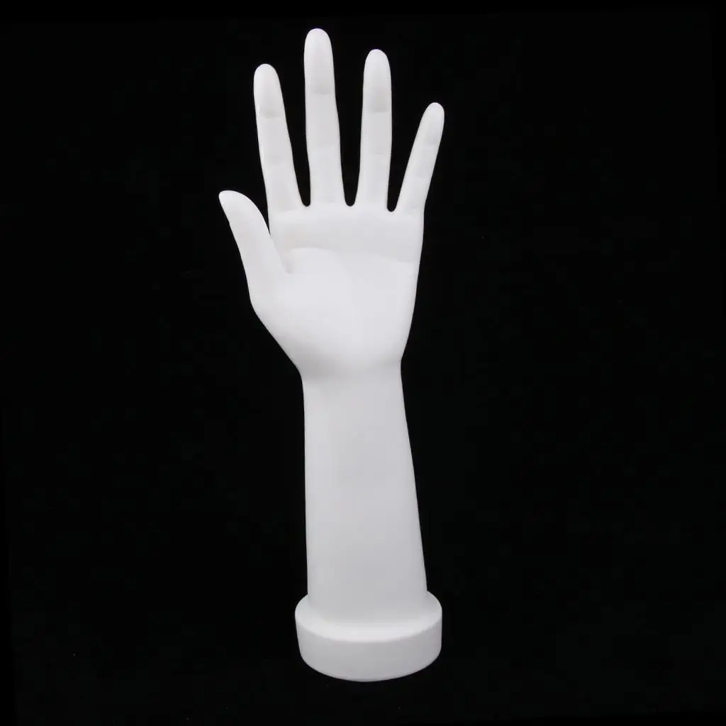 Hand Jewelry Display Stand Female Hand Mannequin Model Props - White