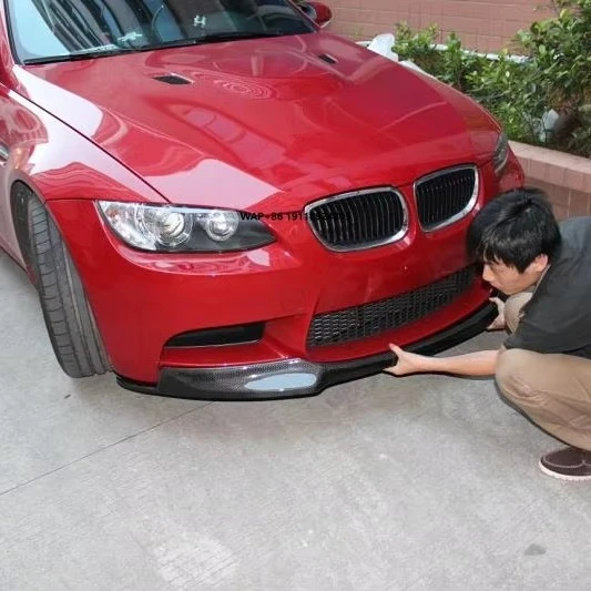 

Carbon Fiber Front Bumper Lip Spoiler for B-MW 3 Series E90 E92 M3